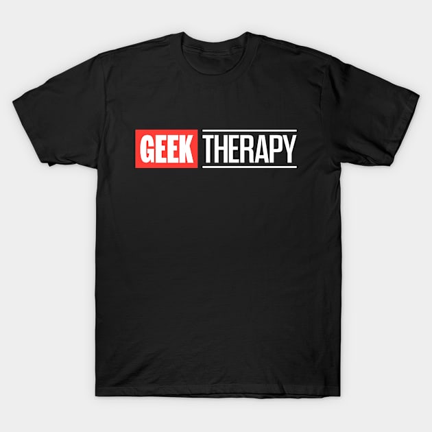 Geek Therapy Studios (White) T-Shirt by Geek Therapy